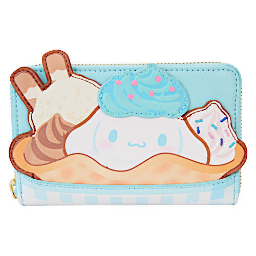 EXCLUSIVE DROP: Loungefly SDCC 2024 Sanrio Cinnamoroll Ice Cream Cosplay Wallet - 7/25/24