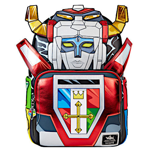 EXCLUSIVE DROP: Loungefly SDCC 2024 Voltron Light Up Full Size Backpack - 7/25/24