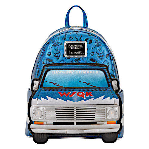 EXCLUSIVE DROP: Loungefly Stranger Things 5 WSQK Van Light Up Mini Backpack - 11/7/25