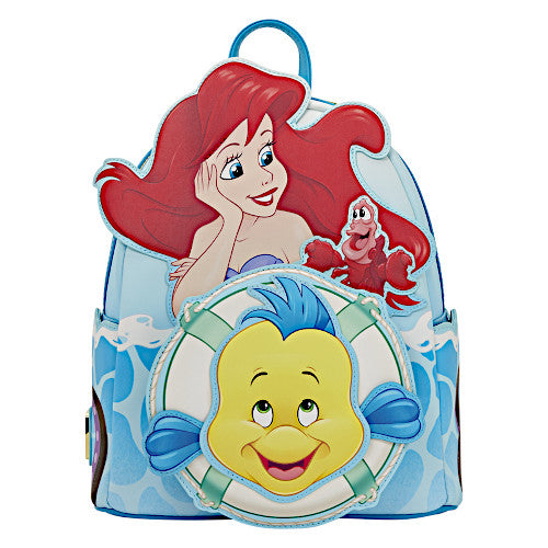 The Little Mermaid Exclusive Ariel, Flounder, & Sebastian Mini Backpack