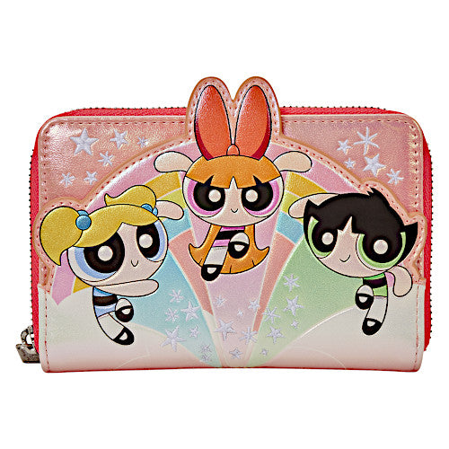 EXCLUSIVE DROP: Loungefly The Powerpuff Girls Pearlescent Zip
