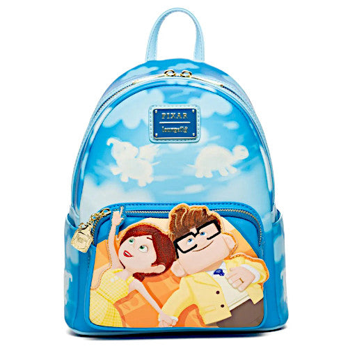 Loungefly Disney Pixar Up Glow In The Dark Carl and Ellie In The Clouds Mini Backpack – 707 Street Exclusive