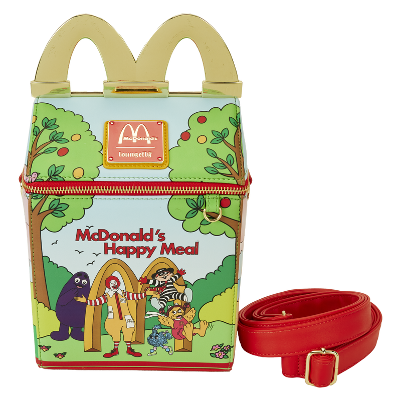 Loungefly McDonald's Vintage Happy Meal Figural Crossbody Loungefly McDonald's Vintage Happy Meal Figural Crossbody