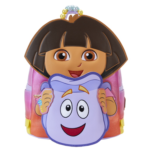 dora and boots mini backpack Loungefly Dora The Explorer Backpack Cosplay Mini Backpack