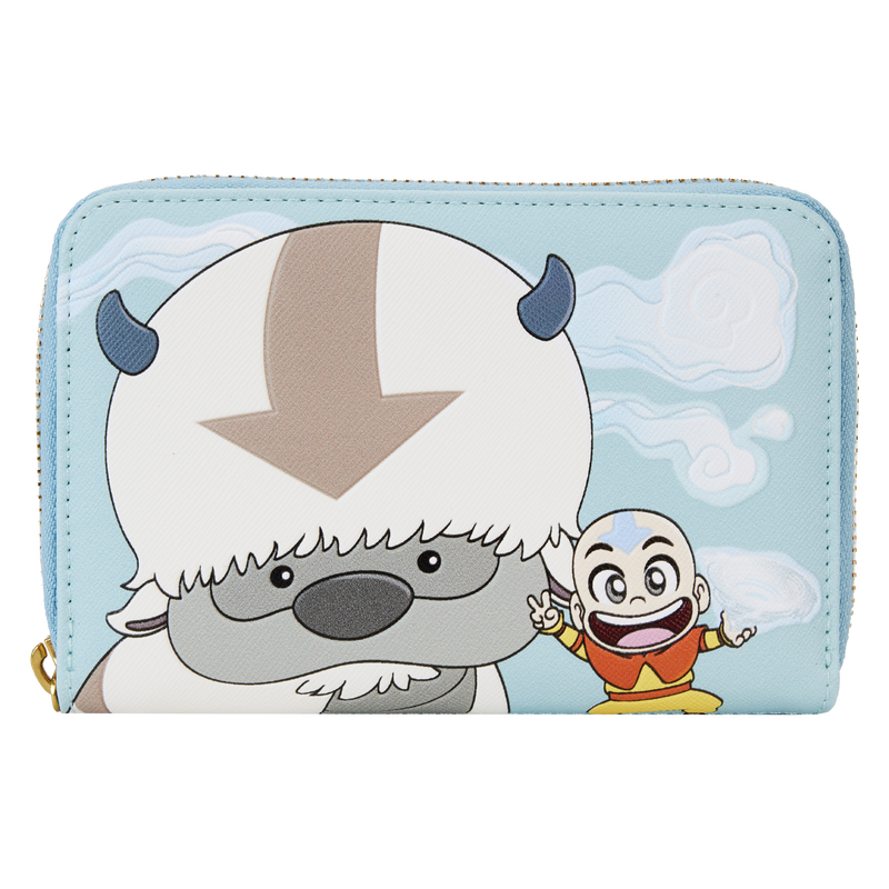 Loungefly Avatar The Last Airbender Aang, Appa, & Momo Wallet