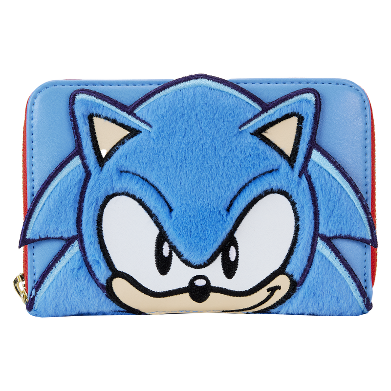 Loungefly Sonic The Hedgehog Classic Cosplay Plush Wallet