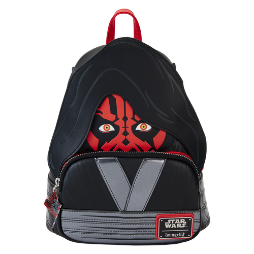 Loungefly Star Wars The Phantom Menace Darth Maul Glow Cosplay Mini Backpack