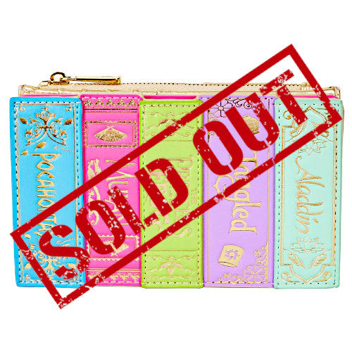 EXCLUSIVE RESTOCK: Stitch Shoppe By Loungefly Disney Princess Books Volume 2 Crossbody Bag - 11/25/22