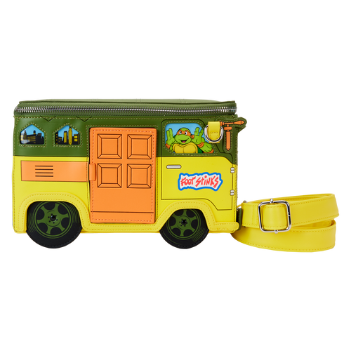 Loungefly Teenage Mutant Ninja Turtles Party Wagon Figural Crossbody Bag
