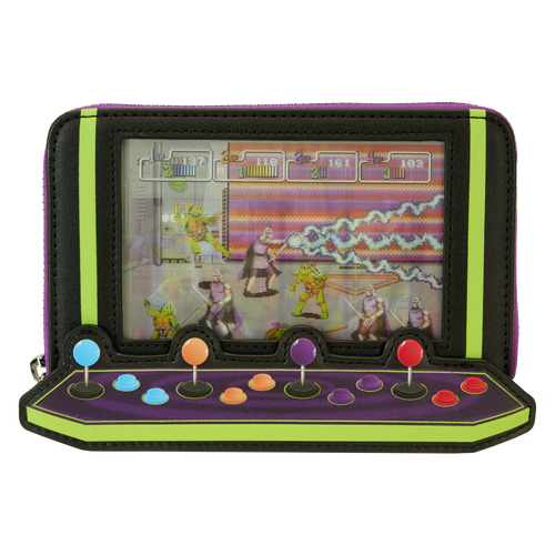 Loungefly Teenage Mutant Ninja Turtles Vintage Arcade Wallet