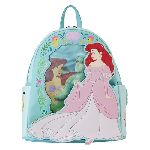 Loungefly Little Mermaid Ariel Princess Lenticular Mini Backpack – LF Lounge VIP