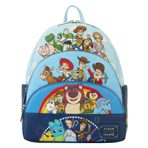 Loungefly Toy Story Movie Collab Triple Pocket Mini Backpack