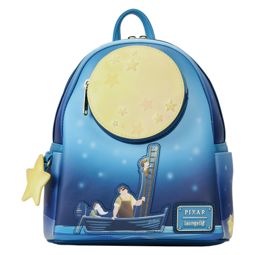 green clear light up mini backpack Loungefly Pixar La Luna Glow Mini Backpack