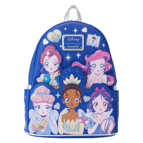 Loungefly Disney Princess Manga Style Mini Backpack
