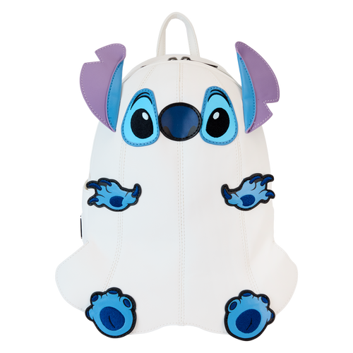Loungefly Halloween Stitch In Ghost Costume Figural Glow Mini Backpack