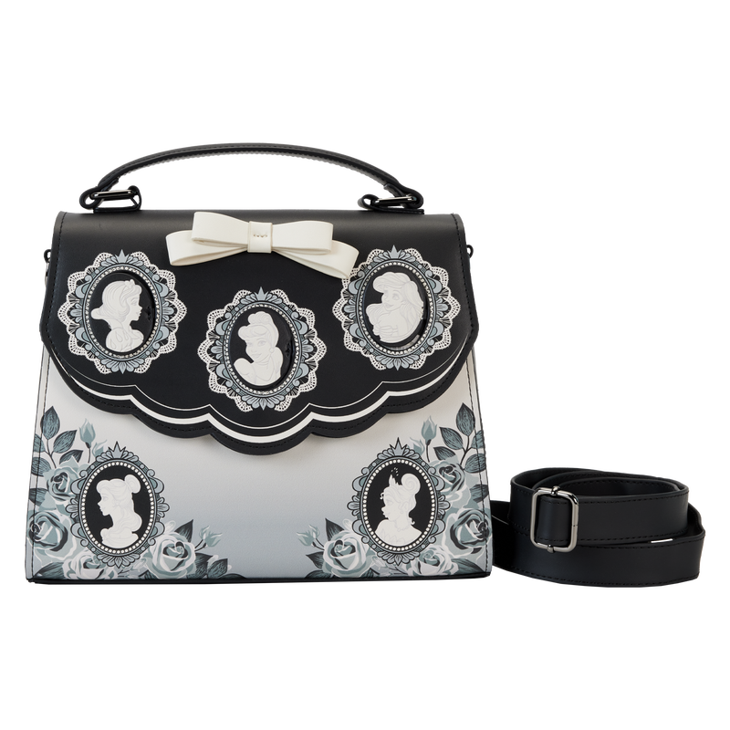 Loungefly Disney Princess Cameo Porcelain Portraits Crossbody Bag