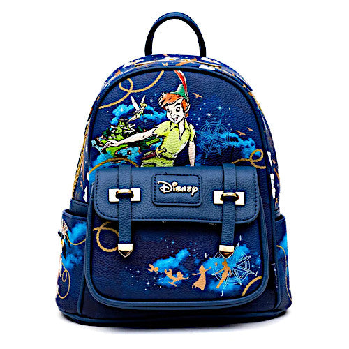 disney peter pan mini backpack Peter Pan WondaPop 11" Vegan Leather Fashion Mini Backpack