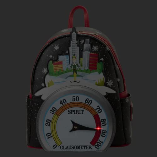 Loungefly ELF CLAUSOMETER Light UP Mini Backpack