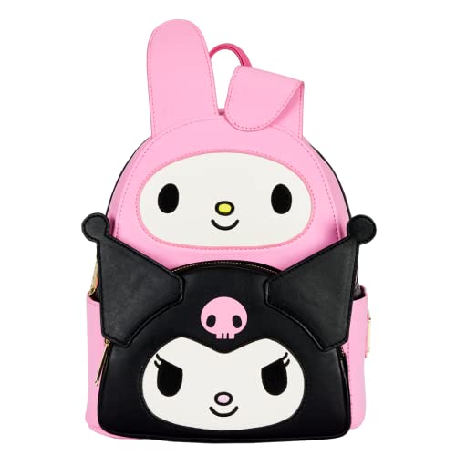 Loungefly purchases Sanrio Kuromi Satchel Bag Black pink sanrio