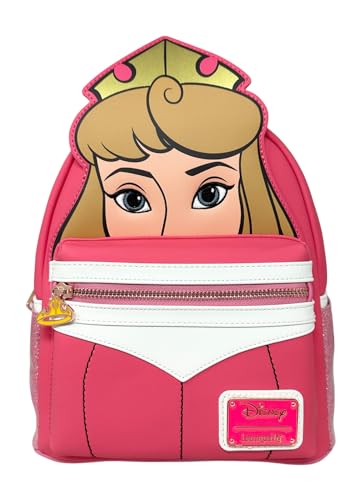 Sleeping Beauty Story Book Pin Collector Backpack