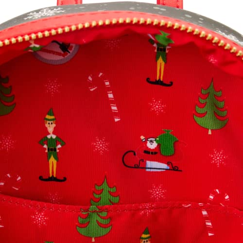 Loungefly ELF CLAUSOMETER Light UP Mini Backpack