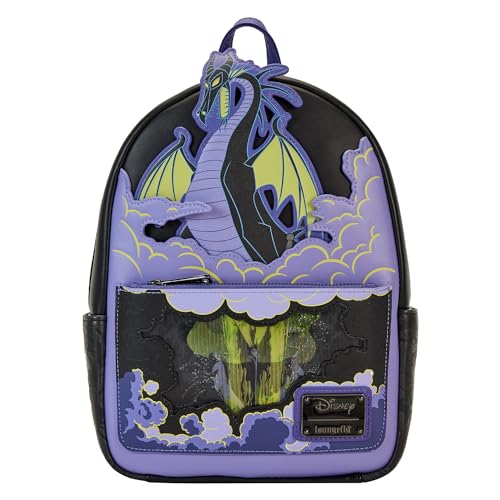 Loungefly deals Maleficent Mini Faux Leather Backpack