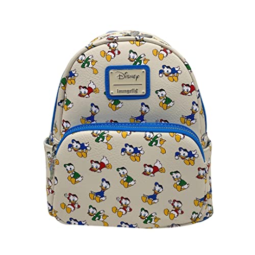 Loungefly Exclusive Disney Huey Dewey and Louie Double Stap Shoulder Bag