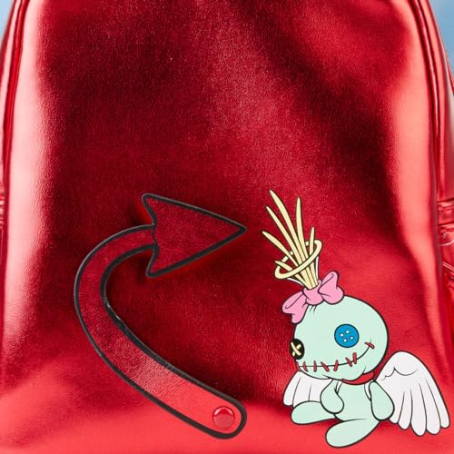 Loungefly Disney Stitch Devil Double Strap Shoulder Bag