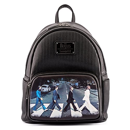 Loungefly The Beatles Abbey Road Womens Double Strap Shoulder Bag