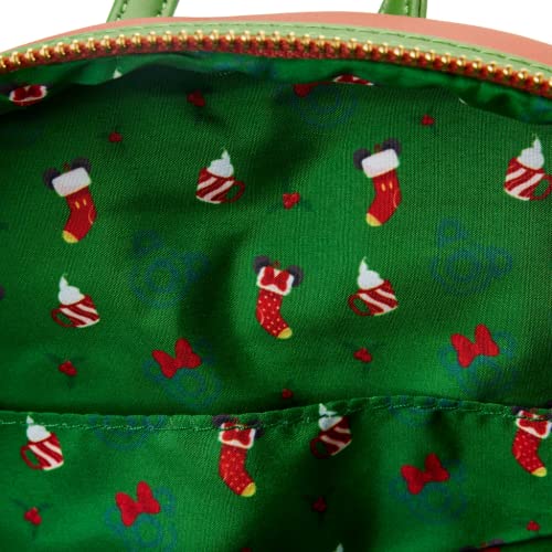 Mickey & Minnie Mouse Loungefly – Hot Cocoa Fire Place Women's Mini Backpack Standard Polyurethane
