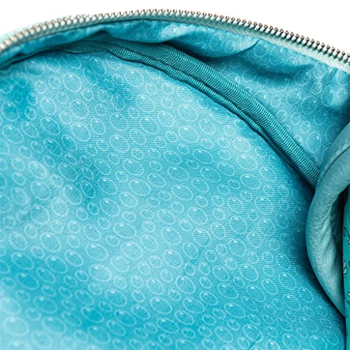 Loungefly x Disney Little Mermaid Ariel, Flounder and Sebastian AOP Double Strap Shoulder Bag Purse