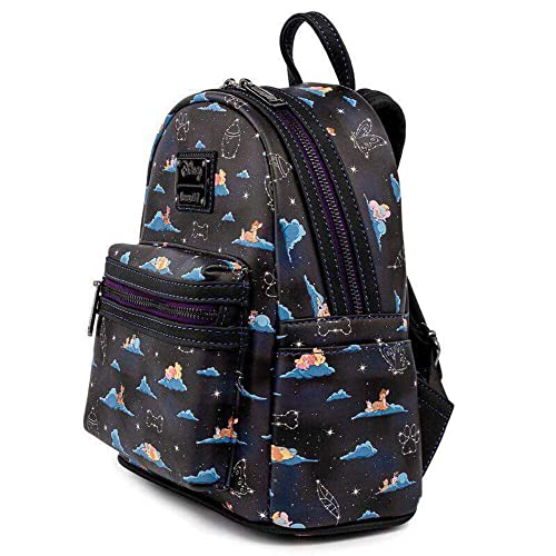Loungefly Disney Classic Characters Clouds Womens Double Strap Shoulder Bag Purse
