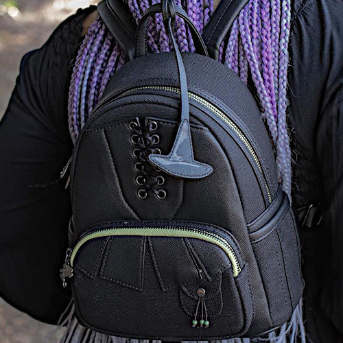 bag wizard leather backpack EXCLUSIVE DROP: Loungefly Wizard Of Oz Wicked Witch Cosplay Mini Backp – LF Lounge VIP