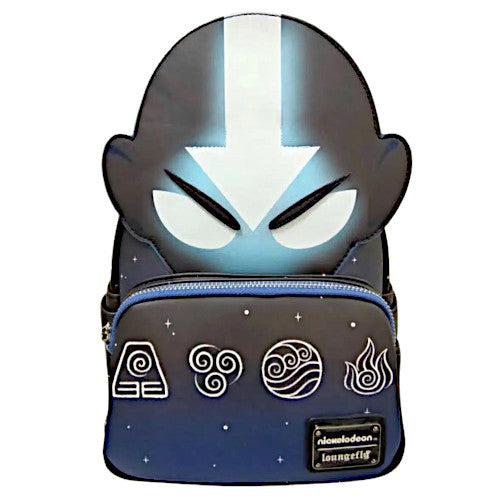 EXCLUSIVE DROP: Loungefly Nickelodeon Avatar Aang Glow Mini Backpack