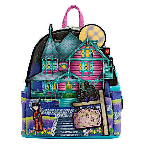 coraline glow in the dark house mini backpack Loungefly Laika Coraline House Mini Backpack