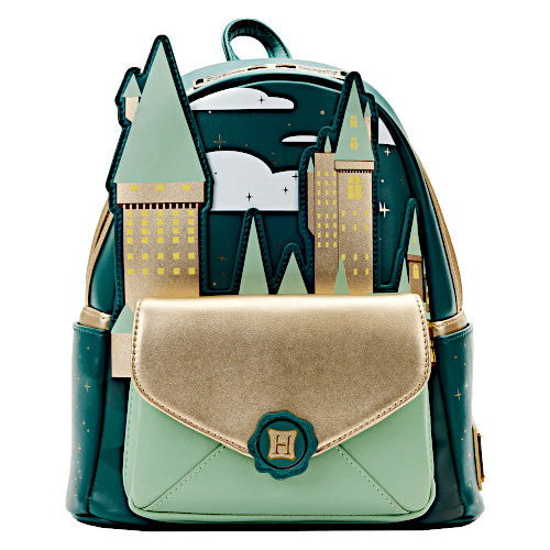 Harry Potter Golden Hogwarts Castle Mini-Backpack