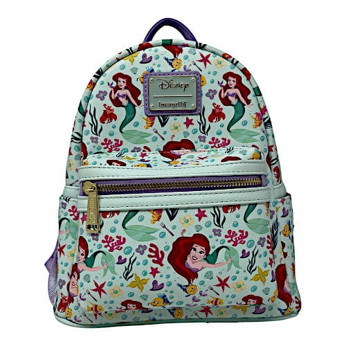Loungefly x Disney Princess Sidekicks Mini Backpack Handbag Green