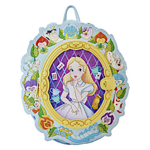 Alice in Wonderland Cameo Mini Backpack | Officially Licensed | Plastic/Vegan Leather