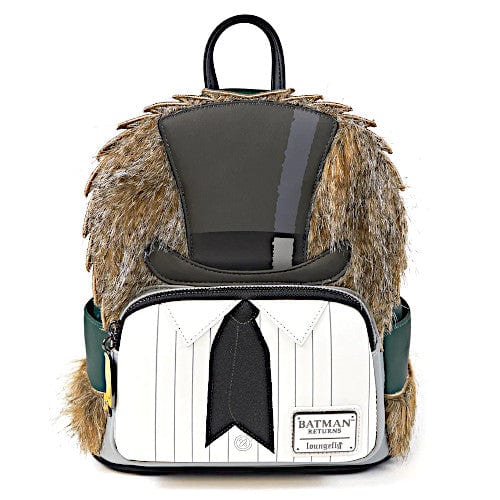 bath & bodyworks blue penguin mini backpack Loungefly Bags | Loungefly Nwt Batman Returns Penguin Mini Backpack | Color: Green/White | Size: Os