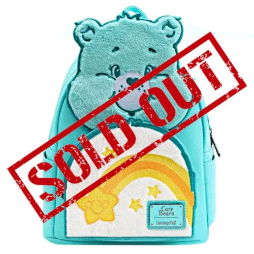 care bears loungefly mini backpack EXCLUSIVE DROP: Loungefly Care Bear Wish Bear Cosplay 40th Anniversary Mini Backpack