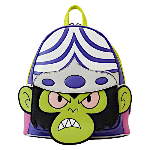 Loungefly Cartoon Network Power Puff Girls Mojo Jojo Cosplay Mini Backpack