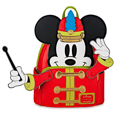 EXCLUSIVE DROP: Loungefly Disney 100 Decades 1930s Mickey Mouse The Band Concert Cosplay Mini Backpack - 3/20/23