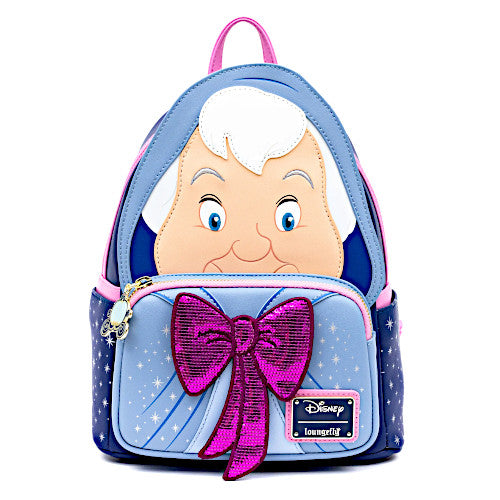 EXCLUSIVE DROP: Loungefly Disney Cinderella Fairy Godmother Cosplay Mini Backpack - 3/31/23