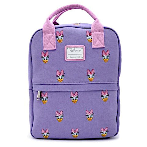 EXCLUSIVE RERELEASE: Loungefly Disney Daisy Duck Canvas Mini Backpack - 3/20/23