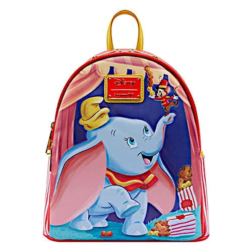 dumbo mini backpack loungefly Disney Star of the Show Get ready for a day at the circus with this Dumbo Disney Dumbo 80th Anniversary Mini