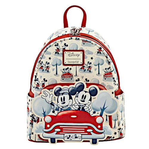 disney mini backpack loungefly mickey mouse EXCLUSIVE DROP: Loungefly Disney Mickey Mouse & Minnie Mouse Car Ride Mini Backpack