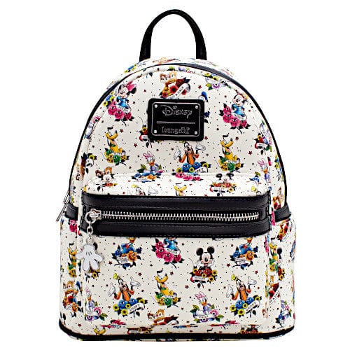 EXCLUSIVE DROP: Loungefly Disney Mickey Friends Tattoo AOP Mini