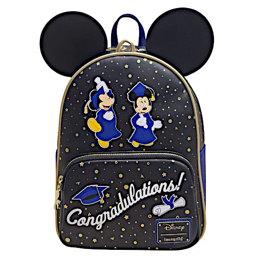 disney mini backpack mickey Disney Mickey & Minnie Graduation US Exclusive Mini Backpack
