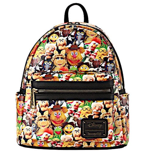 EXCLUSIVE DROP: Loungefly Disney Muppets Cast AOP Mini Backpack