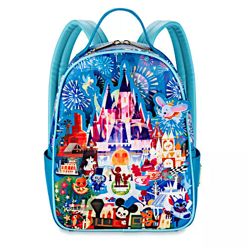 EXCLUSIVE DROP: Loungefly Disney Parks Joey Chou Collection Mini Backpack - 4/10/23